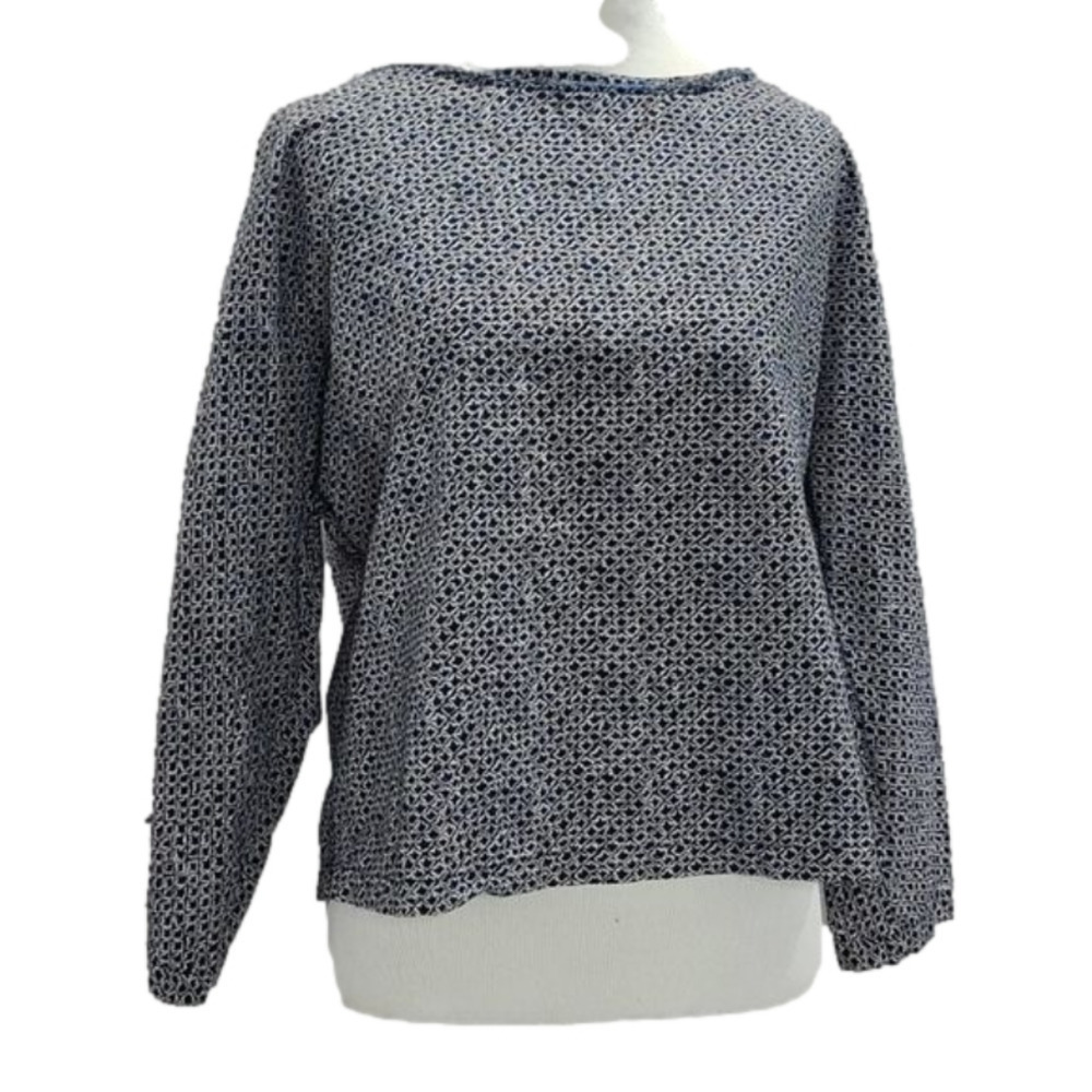 MANGO Denim & Tees Scoop neckline long sleeve